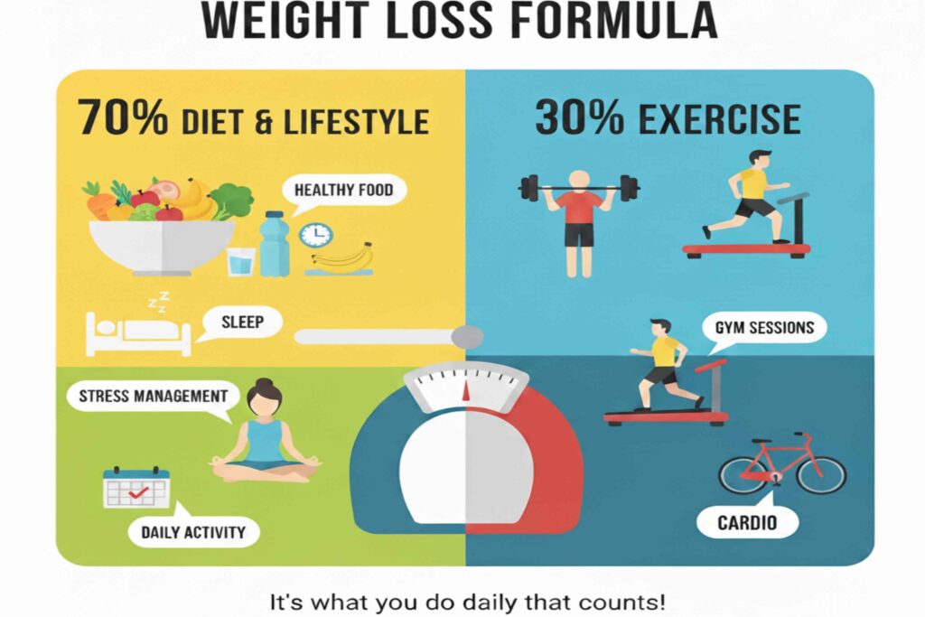 Lose Weight Without Exercising at Home