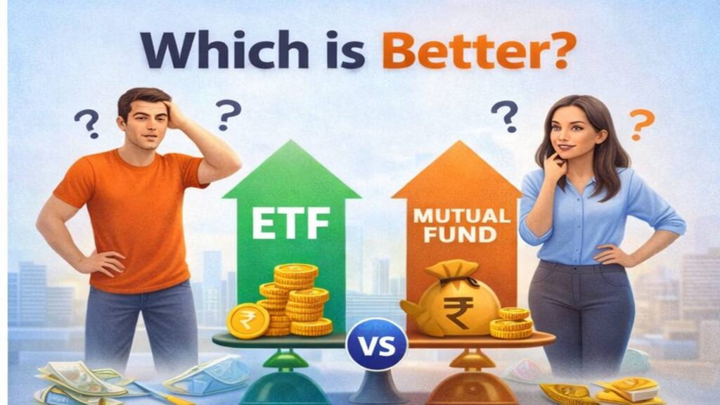 ETF vs Mutual Fund comparison chart